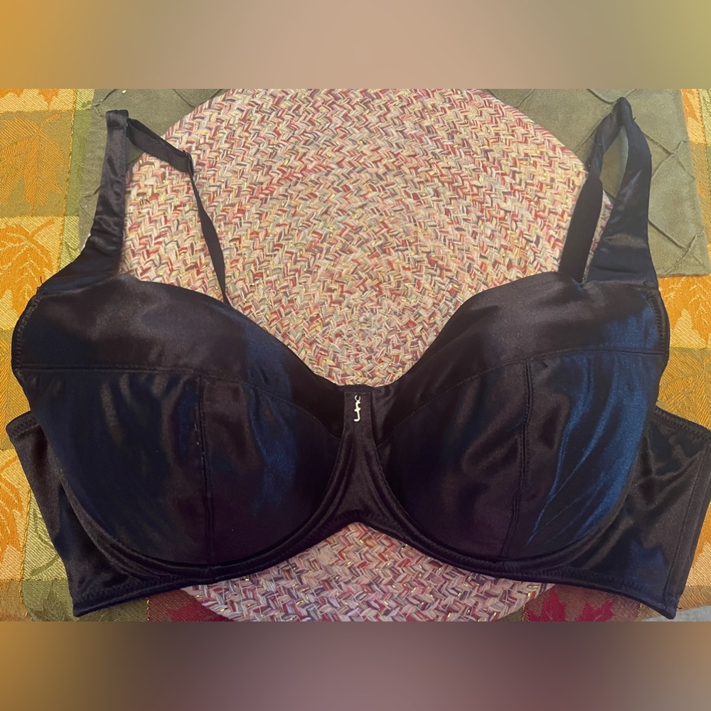 Frederick’s of Hollywood Satin Underwire Push Up Bra
